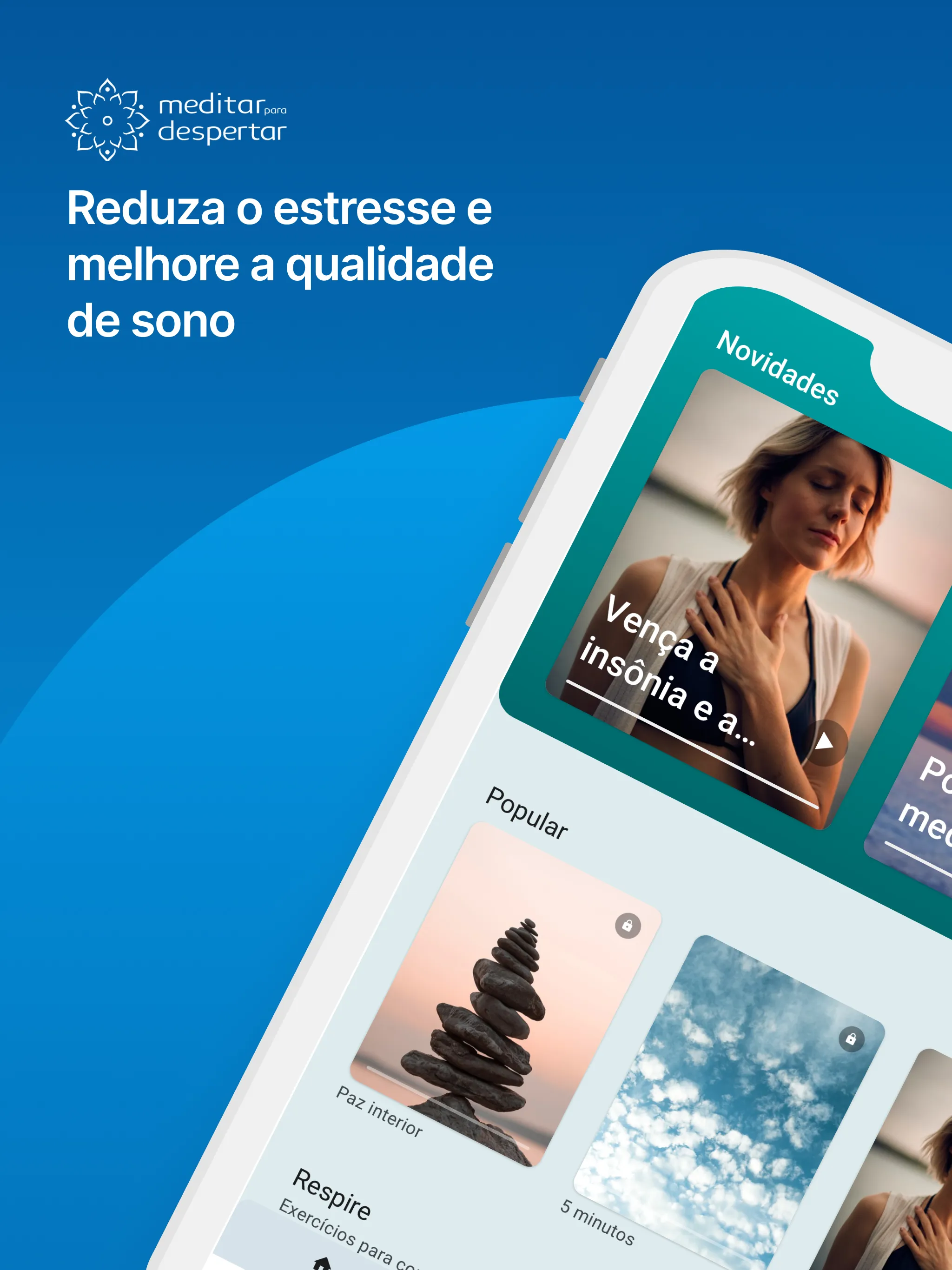 arte do App Medite em Casa